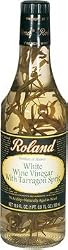 Roland French White Wine Vinegar with Tarragon Sprig - 16.9 oz