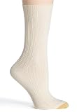 Gold Toe Women's Trellis Sock, Pale Yellow