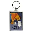 Simpsons Barney Be My Friend Keychain
