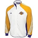 Lakers adidas NBA On Court Warm-up Jacket - Men's