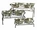 Black Wrought Iron Bone Diner - Large