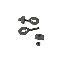 SNAFU Peg Locks 10mm Pair Black