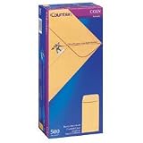 COLUMBIAN ENVELOPE / Coin Envelope, #1, 28 Lb, 2-1/4x3-1/2, Kraft / WEVCO540 / Sold as 500 Per Box / Mfr Part # CO540