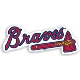 <b>Atlanta Braves 12" Car Magnet</b>
