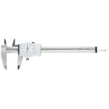 Brown & Sharpe 05.20002 Dial Caliper, Stainless Steel, White Face, 0-6" Range, +/-0.001" Accuracy, 0.1" Resolution, Meets DIN 862 Specifications