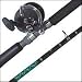 320GT2 Graphite Levelwind Reel--CS9700 7' 17-40lb. Custom Offshore Live Bait Series Casting Rod Combo