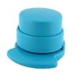 Made By Humans, Eco Staple Free Stapler, Desktop Stapler, Blue (446)