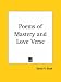 Poems of Mastery and Love Verse (1922)
