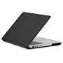 Speck Products MacBook Pro 17-Inch Aluminum Unibody/Black Keyboard See Through Satin Soft Touch Hard Shell Case (Black)