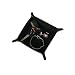 Men's Leather Valet Holds Keys, Wallet, Cell Phone, Etc.