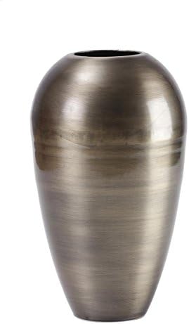 Goyal India Antique Brass Flower Vase Brown