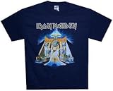 IRON MAIDEN - Powerslave 08 World Tour - Navy T-shirt