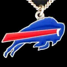 Buffalo Bills Logo Pendant Necklace - NFL Football Fan Shop Sports Team Merchandise