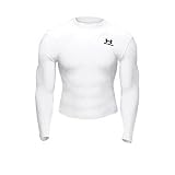Men's Under Armour ColdGear Longsleeve Crew Neck Top - White