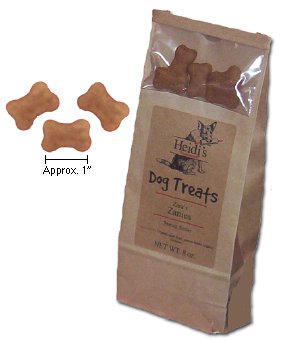Zara's Zanies Peanut Organic Dog Treats- Heidi's Homemade