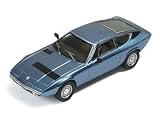 Review IXO  / Diecast Model Maserati Khamsin (1972) in Light Blue