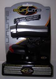 Buy Sunlite Bicycle Headlight Taillight Combo HL-K800, TL-L300 by Sunlite