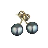 Honora Black Cultured Pearl Earrings