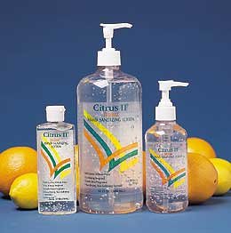 HealthPersonalCare: Citrus II Antimicrobial Hand Sanitzing Lotion 32oz w/ Pump