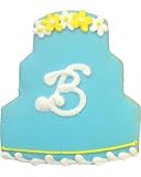 Beautiful Cookies Organic Party Favors-Cake 1 Organic Cookies Cookies, 10 Cookies