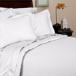 Percale Solid White 300 Thread Count Full/queen 