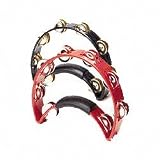 Rhythm Tech Ergonomic Tambourine, Black