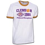 1981 Clemson University National Champions Ringer T-Shirt at Champions Again