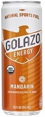 6 Pack - Golazo Energy - Mandarin - 12oz.