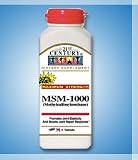 MSM 1000mg - 180 Tablets