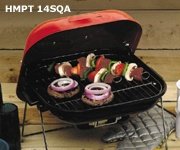 Table Top Square Smoker - Red Black - by Arctic product image