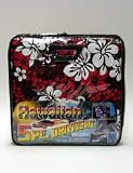 Hawaiian Print 5-pc. Seat Cover Kit - Red