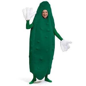 Adult's Pickle Halloween Costume (Standard Size)