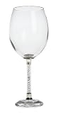 Godinger Floating Diamonds Crystal Goblets, Set of 2