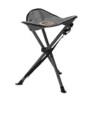 Grand Canyon 3-BEIN HOCKER (Stahl), Grau/ Schwarz, 34x45