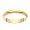 14k Yellow Gold Half Round Women's Wedding Band, 3mm.