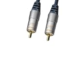 Clicktronic HC 30-2000 Cinch Video Kabel (75 Ohm, vergoldete Kontakte) 20 m