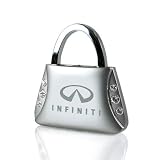 Infiniti Logo Crystals Purse Key Chain