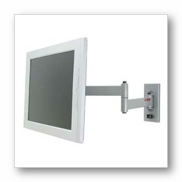 Atdec Telehook Articulating, Swing Arm, and Tilt Wall Mount for 12