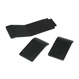 Skid Wear Plate,Black:TMX/EMX(3)