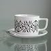 Fine Bone China Tea Cup and Saucer
