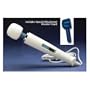 Hand Held Personal Massager - Hitachi Magic Wand Vibrating Massager with Wand Attachment