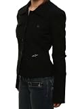312BZmZU9UL. SL160  Alpinestars Womens Astars Button Up Utility Military Jacket Black