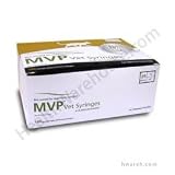 MVP Vet Syringe 29 Gauge, 1cc, 1/2 120 Syringes MVP Vet Syringe 29 Gauge, 1cc, 1/2 120 Syringes