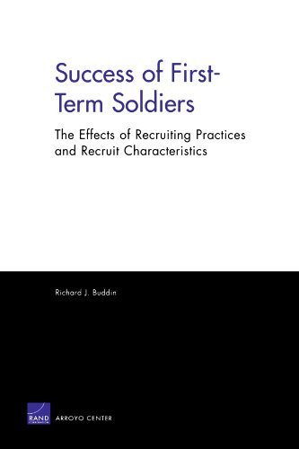 Success of First-Term Soldiers: The Effects of Recruiting Practices and Rescruit Characteristics