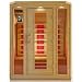 3 Person Sauna Hemlock Ceramic Dry Heat FAR Infrare Detox Brand New