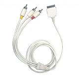 Composite AV Cable for Apple iPod and iPhone (2 Pack)