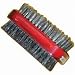 Scalpmaster 2-Sided Cherry Wood Military Brush.