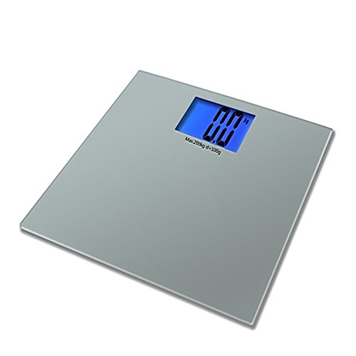 AOSILEY® Ultra-thin High Accuracy Smart Weigh Digital Bathroom Scale with Extra Large Dual Color Backlight Display