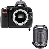 Nikon D5000 DX-Format Digital SLR Camera /Lens Kit, with 55mm - 200mm f/4-5.6G ED-IF AF-S DX VR (Vibration Reduction)