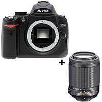 Nikon D5000 DX-Format 12.3 Megapixel Digital SLR, 2 Lens Kit